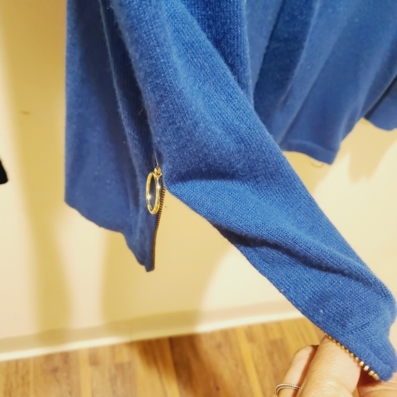 Joan Vass New York women's blue sweater size S - Picture 7 of 8